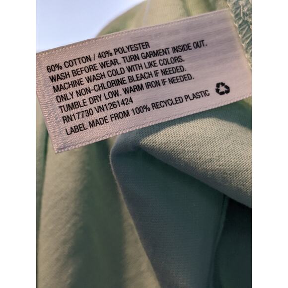 Kindness Sunshine Oversized Short Sleeve Graphic TShirt Art Class Mint Green M - Picture 5 of 7